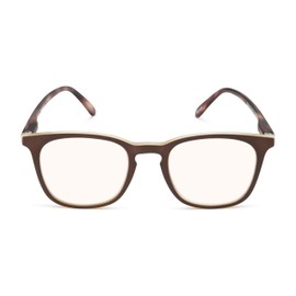Readers.com Reading Glasses: The Blaire Blue Light Reader square Style for Men and Women