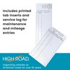 High Road Car Glove Box Organizer - Maintenance Folder for