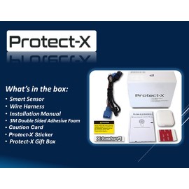 Protect-X, Fits for Corolla Cross 2025 2024 2023, with Valet Mode, Plug & Play Smart Sensor System, Anti-Theft for Wheels, Catalytic Converter, Window Breakage Protection & Power Window Controller