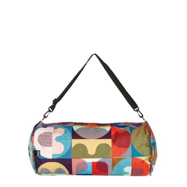 LOQI Metallic Weekender Reversible Bag, Matt Black, One Size