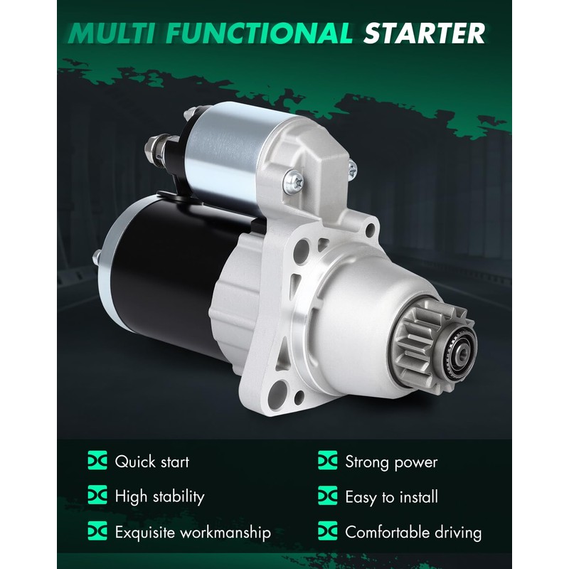 SCITOO Starter Motor fit for Nissan for Altima 2.5L 2013-2018,for