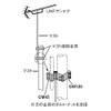 Mass Pro Denko CM45 Mast Connection Fittings, Compatible Mast Diameter