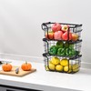 Oceanstar Stackable Metal Storage Set BSS1811 for Pantry, Countertop, Kitchen