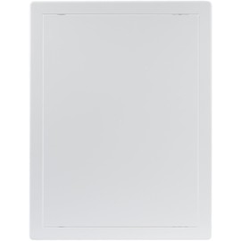 HVAC OV 12 x 16 Inch White Square ABS Plastic Plumbing Access Panel - Indoor Wall Access Door for HVAC, Wall, Ceiling, and Drywall with Panel - Opening Box Door Cover - Easy to Instal