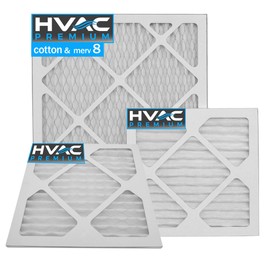 12" X 20" Return Air Filter Grille - Filter Included - Easy Plastic Tabs for Removable Face/Door - HVAC Vent Duct Cover - White [Outer Dimensions: 14 5/8"w X 22 5/8"h]