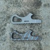 FANYCS Titanium EDC Bottle Opener Keychain with Flat Head Screwdriver