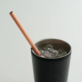 Notdam Antibacterial Copper Straw 2P + Cleaning Brush / 놋담 항균 구리 빨대 2P+세척솔