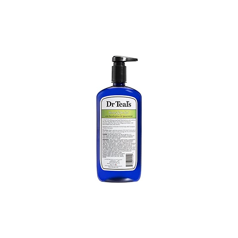 Dr Teal's Body Wash, Relax & Relief con eucalipto y