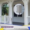 ENERLITES Vertical Duplex Weatherproof Wall Plate, Outdoor Electrical Outlet Cover,