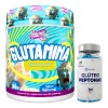 Suplemento Glúteo Peptonas 90 Cáps + Glutamina 300g Munchies