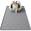Garoopion Cat Litter Box Mat, Large 34.05×22.5 inch Cat Litter
