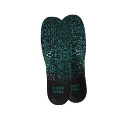 CRUVHEAL Orthotic Insoles Cruvheal 220+lbs Strong Arch Support Insoles and Work Comfort