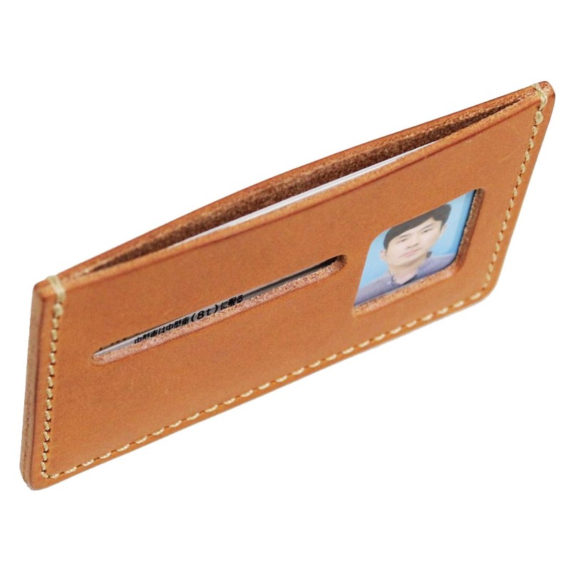 Polco Colosso Original Tochigi Leather License Case, Made in Japan,