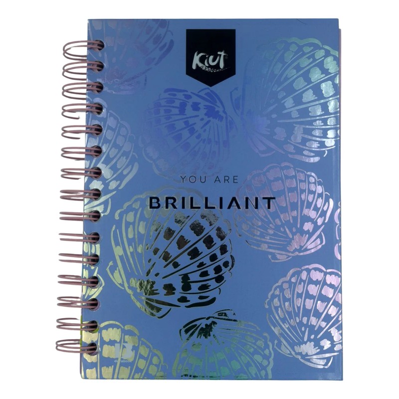 Libreta Norma Kiut Francesa 160 Hojas Rayas Pasta Dura