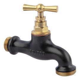 Boutt 0176144 Brass Tap Brown Teak 15 x 21 Connector 20 x 27
