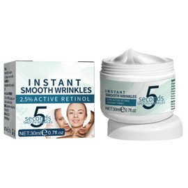 Mnozreo 5 Sekunden Lifting Firming Anti-Aging,Tränensäcke und schlaffe Haut,Soforteffekt gegen Falten,Aktiv-Retinol-Anti-Falten-Creme,Straffende Instant Faltenentferner,30ML,1PC