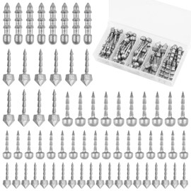 Nail Weights for Bass Fishing, 65pcs Insert Sinkers Wacky Worm Weights