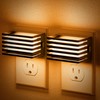JandCase Amber Night Light, [2 Pack] Night Lights Plug into