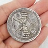 QUEAMBLER YES NO Coin Decision Coin Lucky Coin Challenge Coin