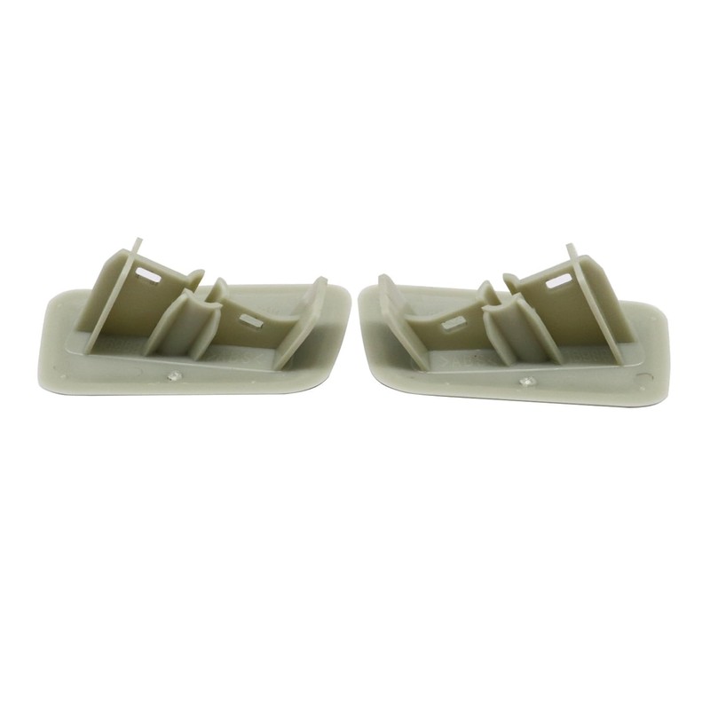 GXARTS 2Pcs Left and Right Grey Headlight Washer Spray Nozzle