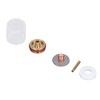 5Pcs/Set TIG Welding Torch Cup Brass Glass Cups Collet Nozzle
