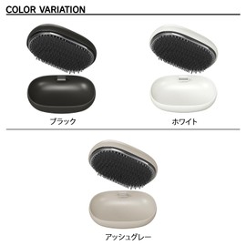 Mod Hair BRUSH MHB-7040 Brush, Hair Brush, Comb, Hair Set, Static Electric, Hair Care, Scalp, Mini, Small, Lightweight, Portable, Compact, Stylish Base UP BRUSH (BRUSH), Ash Gray