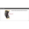 Vantelin Supporter Knee Sleeve, , , blk,