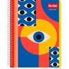 Scribe, MEGA PLUS, Cuaderno Francés Espiral Sencillo de Pasta Semi