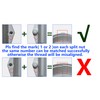 UCEDER 2 Pack Spa Hot Tub Heater Split Nut Unions