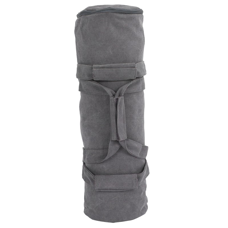 Adjustable Fitness Sandbags Canvas WeightBearing Training Bag for Garden Training(Gray