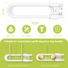 6 Pack Reusable Cupboard Locks for Children, U-Shaped Baby Proofing