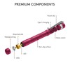 RovyVon Aurora A33 Pen Flashlight USB-C Rechargeable with Pocket Clip,