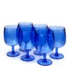 Yalin Set of 6 Unbreakable 12 oz Acrylic Plastic Wine