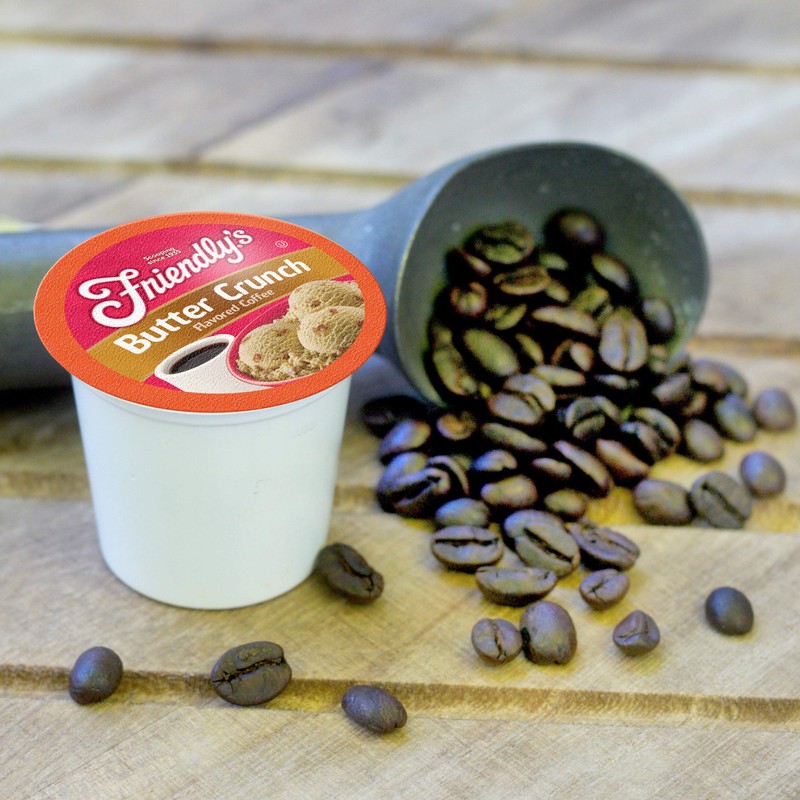 Friendly's Flavored Ice Cream Coffee Pods, Compatible with Keurig K