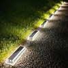 Lacasa Solar Deck Lights, Solar Light Outdoor Waterproof IP68, 8