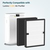 FCFMY 3 Packs E-200 True HEPA Replacement Filters Compatible with