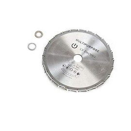 Concord Blades TCT Non-Ferrous Circular Saw Blade for Metal 10" 80 Teeth 185mm x 30mm Suitable for Cutting Steel, Aluminium, Iron and Non-Ferrous Metals, Wood and Plastic