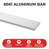 Uxney 6061 Aluminum Bar，1/4"Thickness x 1"Width x 10"Length Rectangle Aluminum