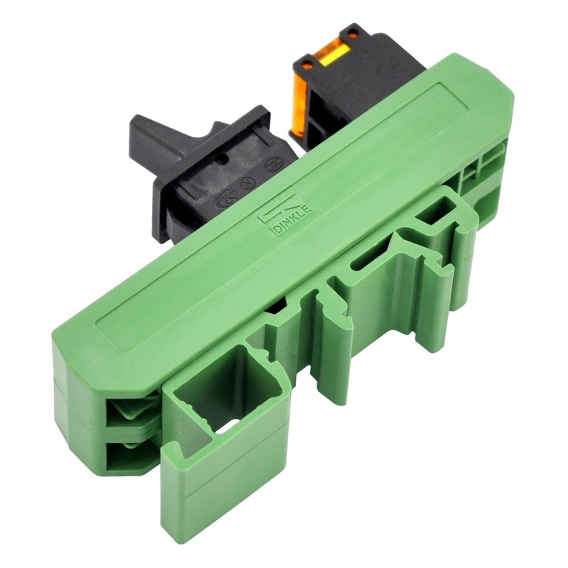 DIN Rail Mount Paddle Rocker Switch Module, 10Amp 250VAC /