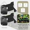 FENXDN 2 Pack 783-04602C-0637 783-04602-0637 Cover Belt, Black, Compatible with