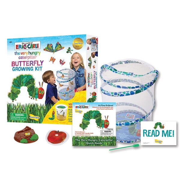 The Very Hungry Caterpillar™ Butterfly Growing Kit with Prepaid Caterpillar Voucher