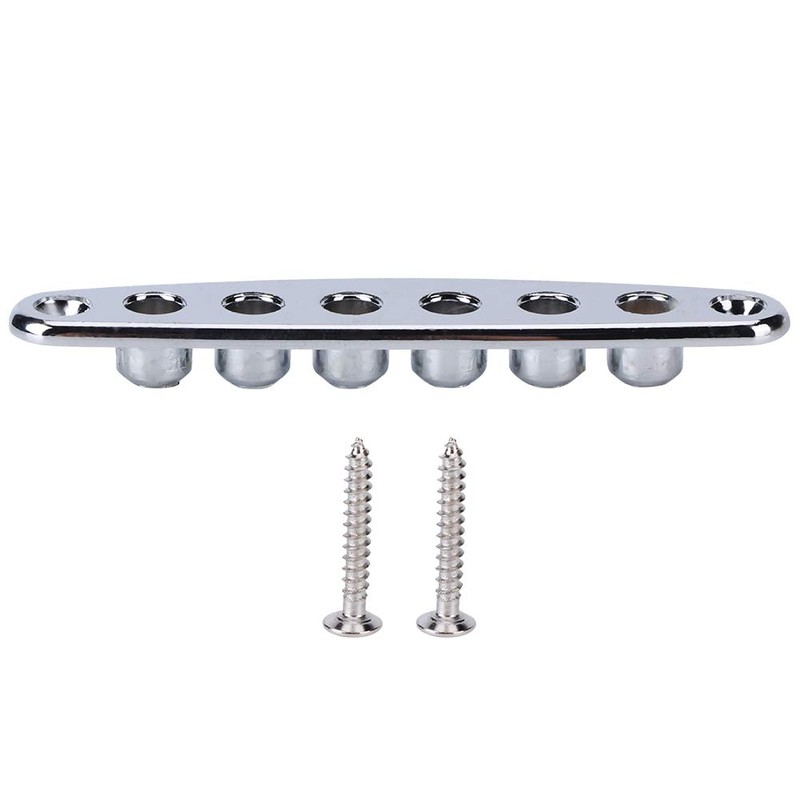 Guitar String Ferrules, Tele-Control Plate, Guitar String Through Plate Mount