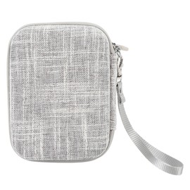 Portable Camera Case Waterproof Protective Hard Shell Universal Mini Camera Storage Bag for Link Link2 Link SQ White