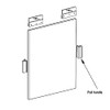Gordon Glass™ Chrome Finish Slip-on Pull Handle for Frameless Shower