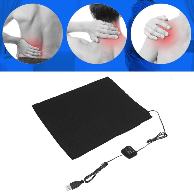 DC 5V 3‑Shift USB Electric Cloth Heater Pad Heating Element