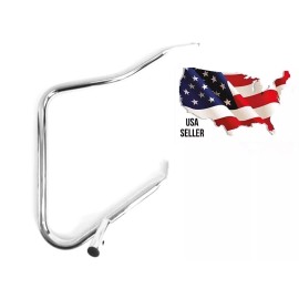 Fits Harley Davidson Road King Street Glide Ultra Electra Glide S CHROME HARLEY SADDLEBAG CRASH GUARD BAR LEFT 90200506 2023 ROADKING STREET GLIDE
