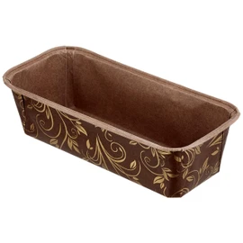 Städter 903722 Einweg Kastenformen Maxi braun, Pappe, mehrfarbig, 23 x 11 x 8 cm, 6-Einheiten