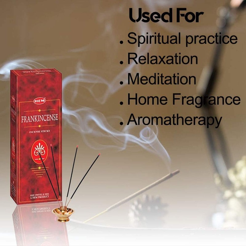 Hem Frankincense Incense Sticks(Pack of 2 Boxes) (240 Sticks)