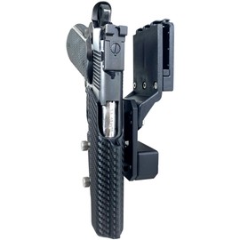 Black Scorpion Gear Pro Competition Holster fits 1911 4.25in No Rail (Carbon Fiber, Right-Hand Draw)