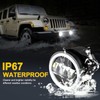 NSDXCT 4 Inch Round Fog Lights For Jeep Wrangler JK